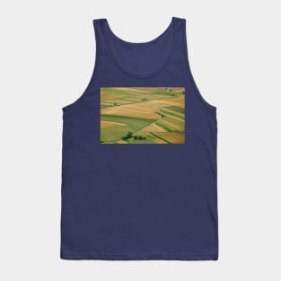 Agriculture Field Landscape Tank Top